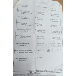 ZESTAW części zapasowych BRUSZNYIKA - 1 - INNE CZĘŚCI I AKCESORIA