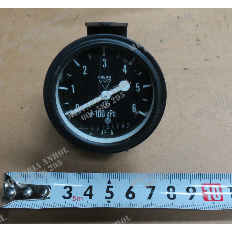MIERNIK CIŚNIENIA (MANOMETR) AP-6 - 1 - CZĘŚCI DO POJAZDÓW