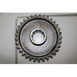 V gear drive toothed wheel