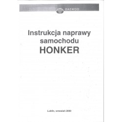 HONKER - repair manual
