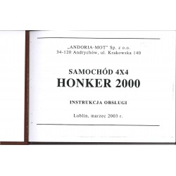 HONKER - instruction manual